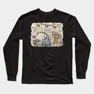 Old backyard in Italian style Long Sleeve T-Shirt